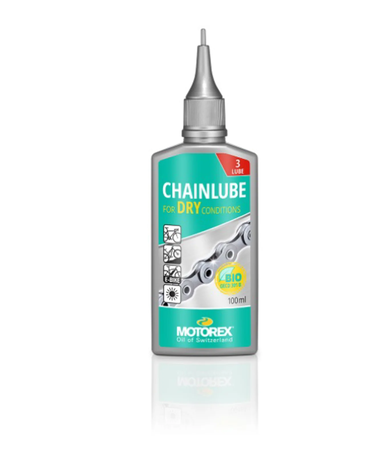 ACEITE MOTOREX CHAINLUBE DRY CONDITION 100 ML