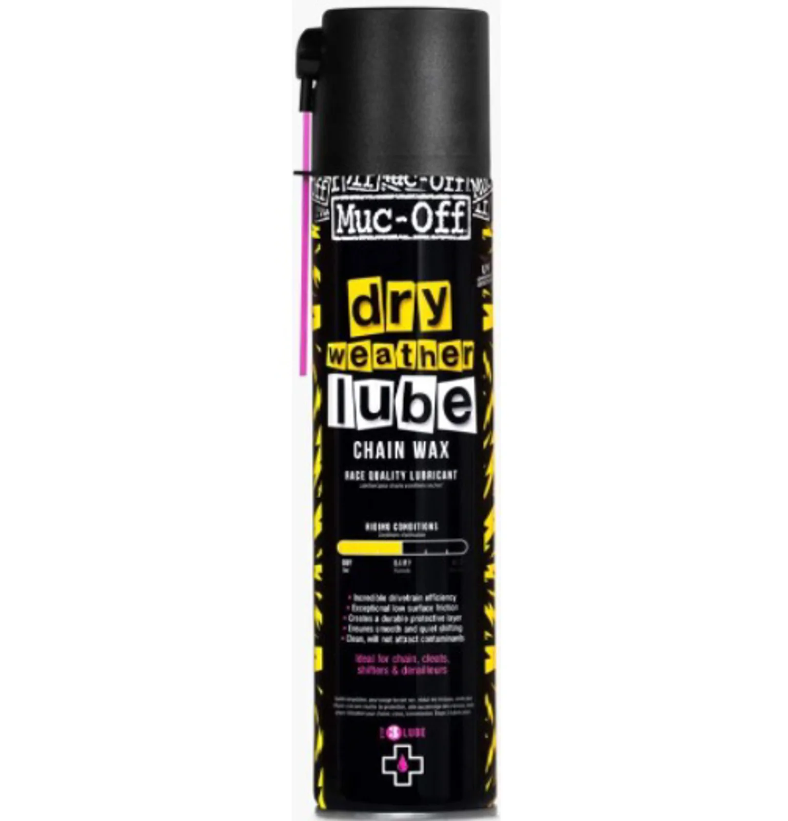 ACEITE MUC-OFF DRY WHEATHER LUBE SPRAY 400ML