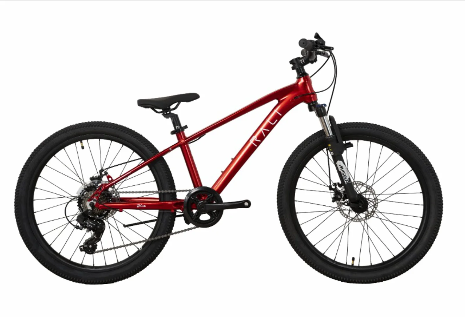 BICICLETA RALI PRO 0 24" NIÑO ROJO