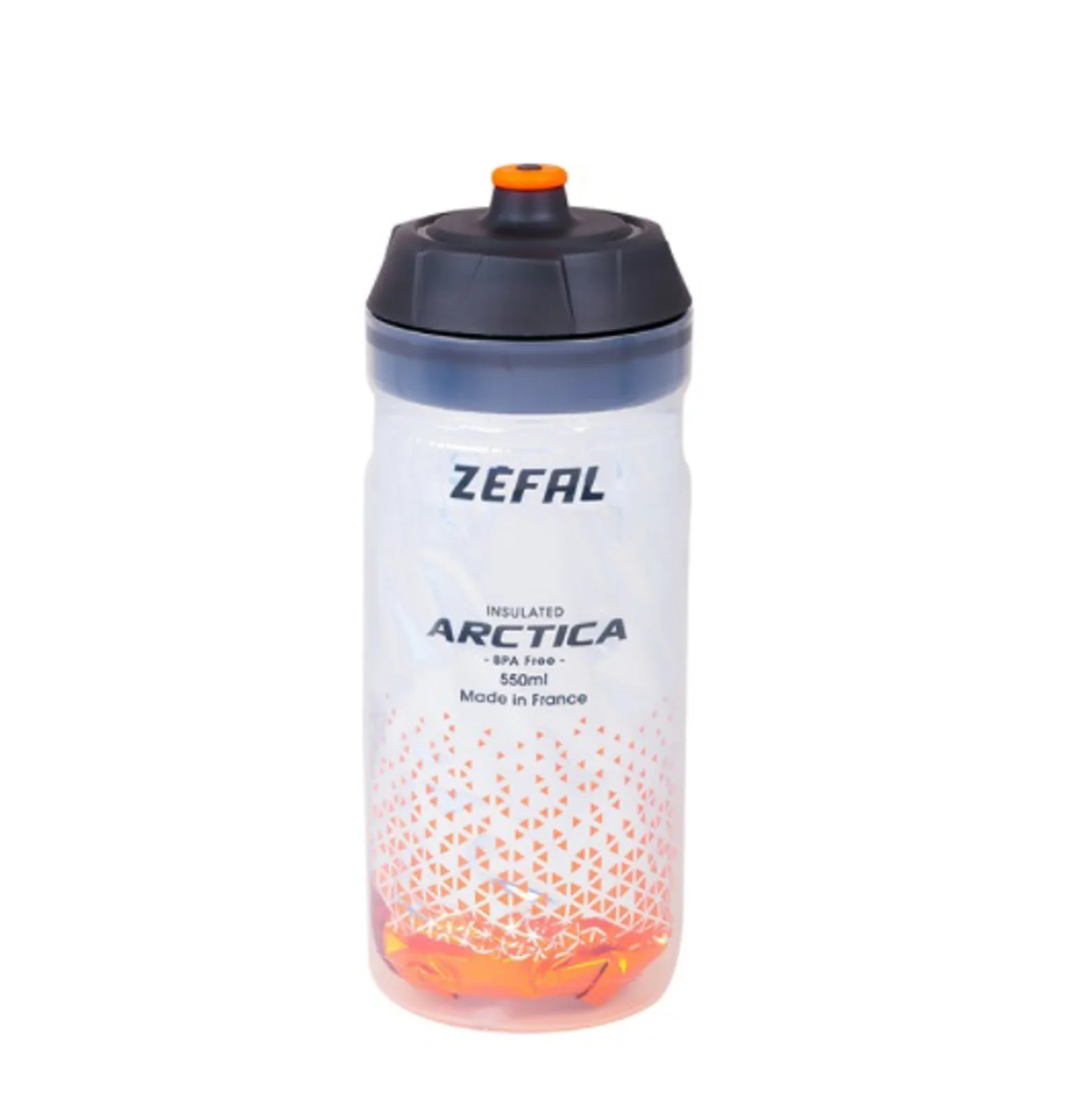 BIDON ZEFAL ARCTICA 550ML NARANJA