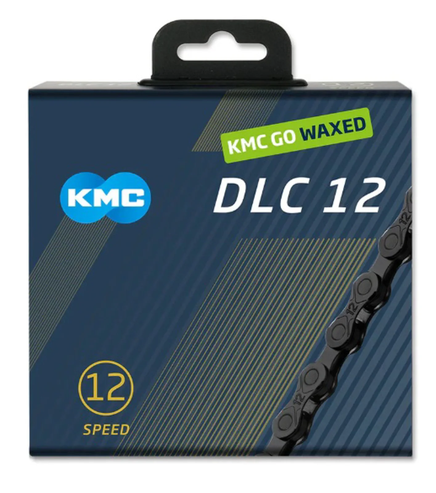 CADENA KMC DCL 12V NEGRO 126L