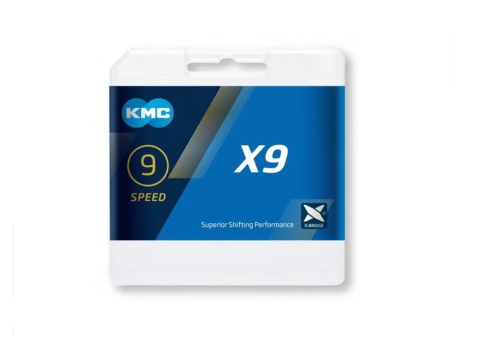 CADENA KMC X9 PLATA/GRIS 122L