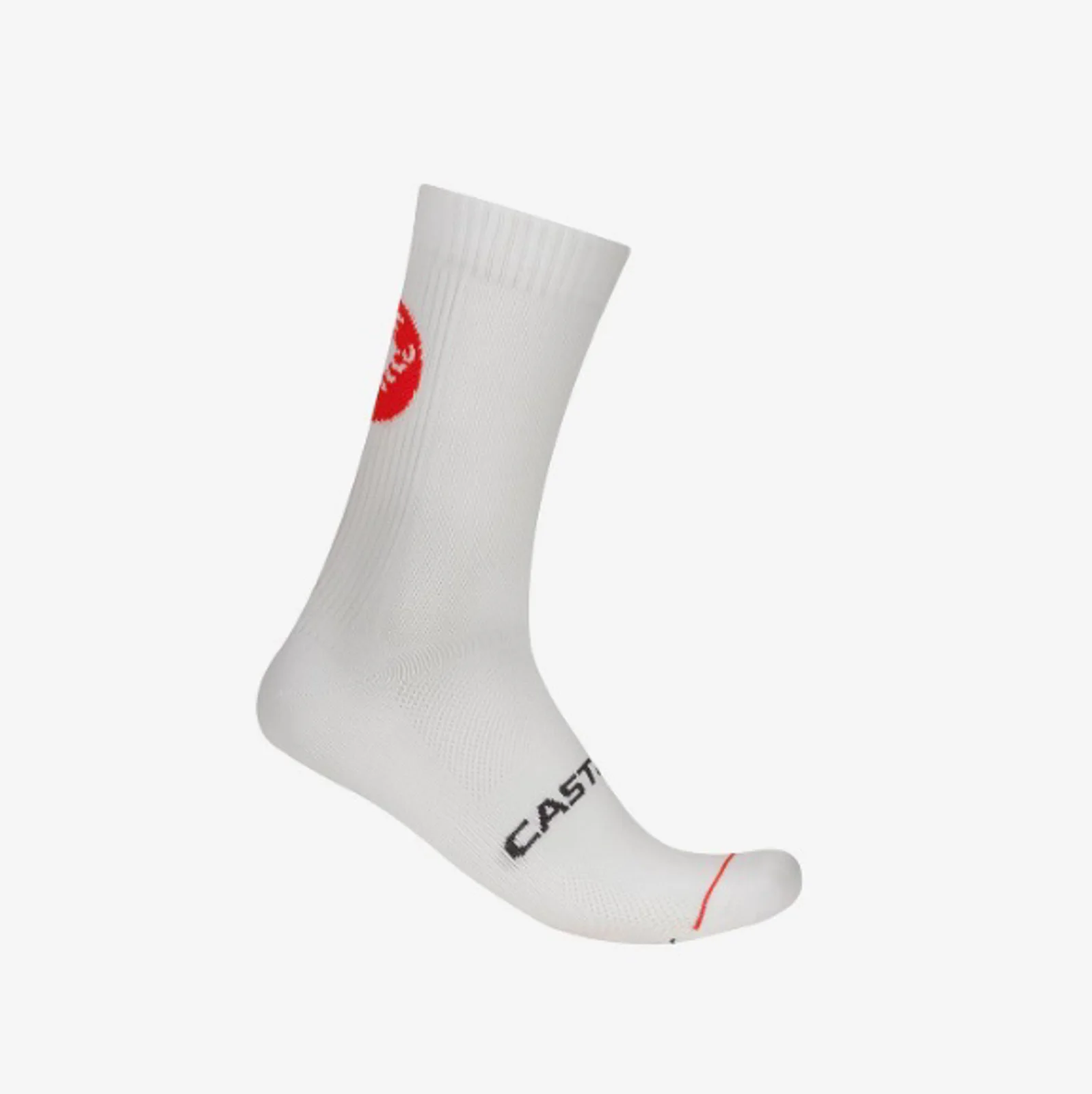 CALCETINES CASTELLI ENTRATA 18 BLANCO/NEGRO L/XL