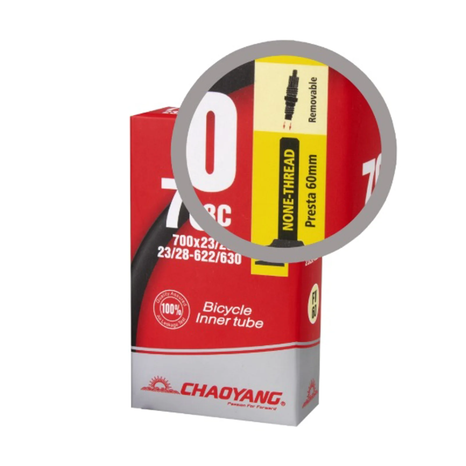 CAMARA CHAOYANG 700X23/28 PRESTA 60MM NEGRO