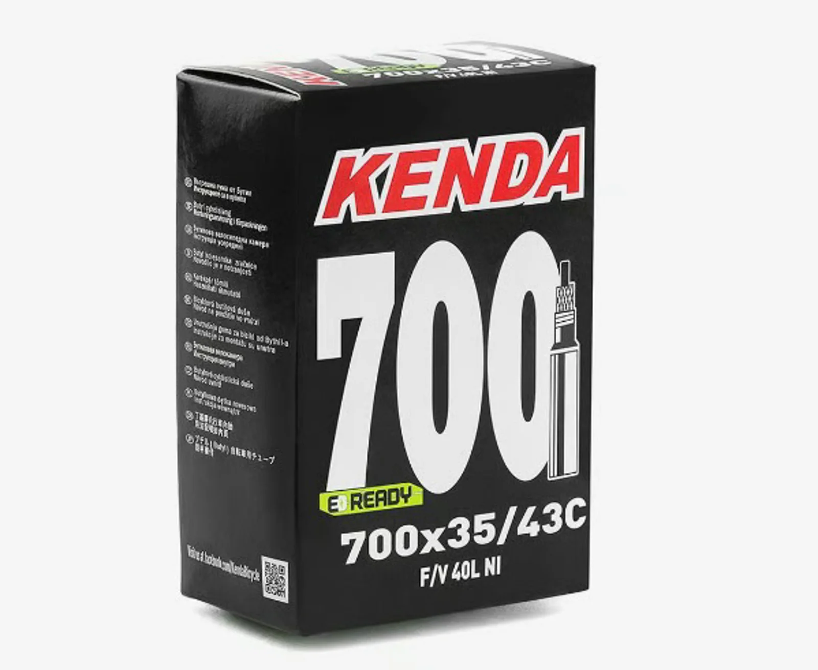 CAMARA KENDA 700X35/43 PRESTA 40 MM ROSCA