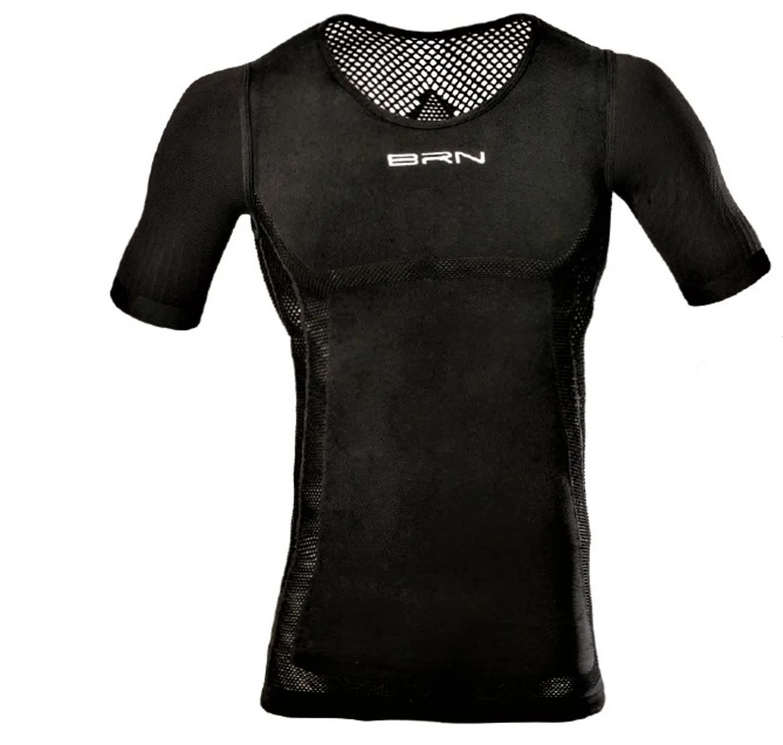 CAMISETA INTERIOR BRN CALDO M/C NEGRO L/XL