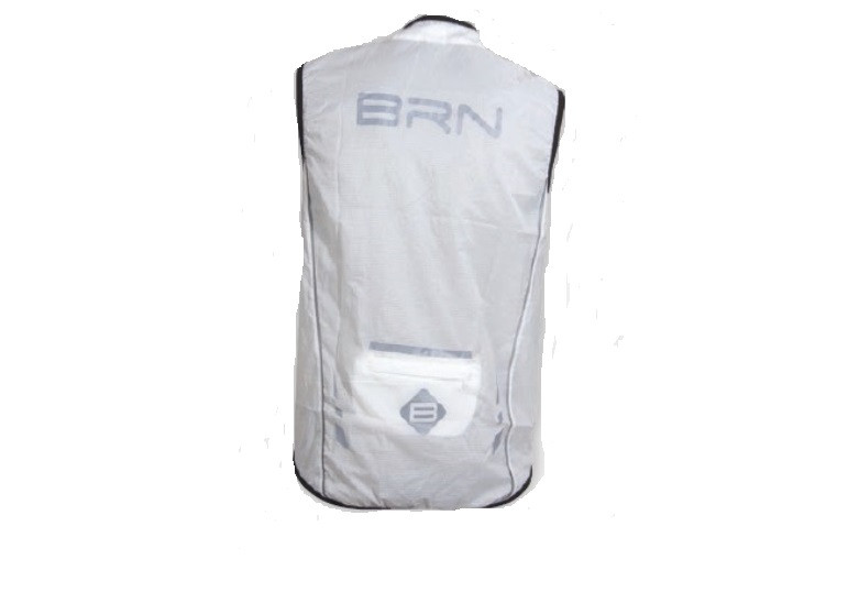 CHALECO BRN WINDPROOF BLANCO M