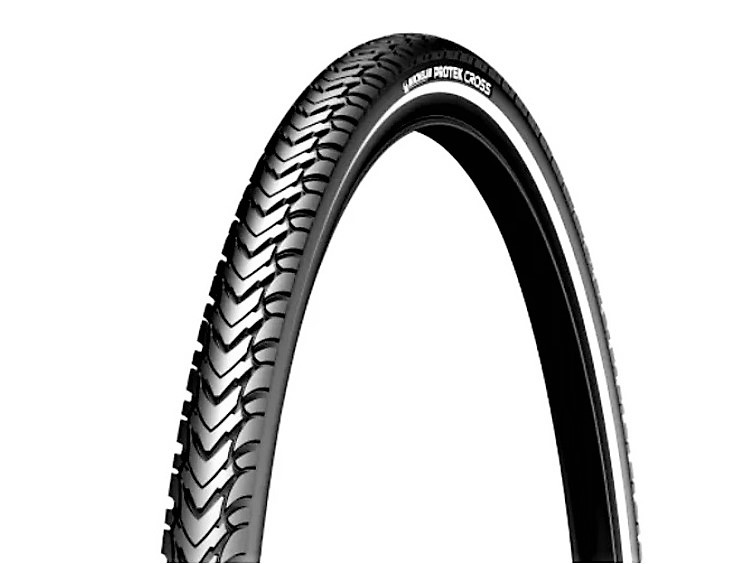 CUBIERTA MICHELIN PROTEK CROSS 700X32 RIGIDA REFLECTANTE