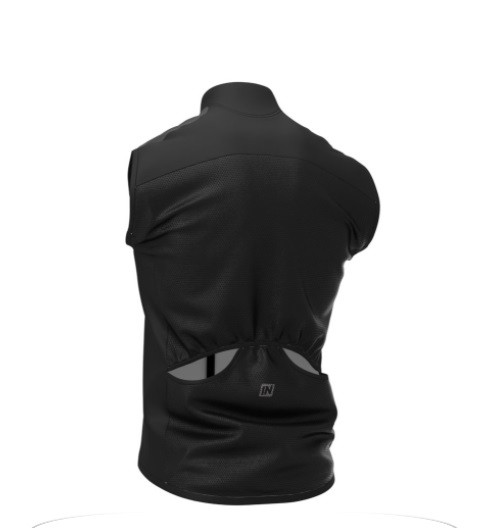 CHALECO INVERSE FRISK NEGRO M