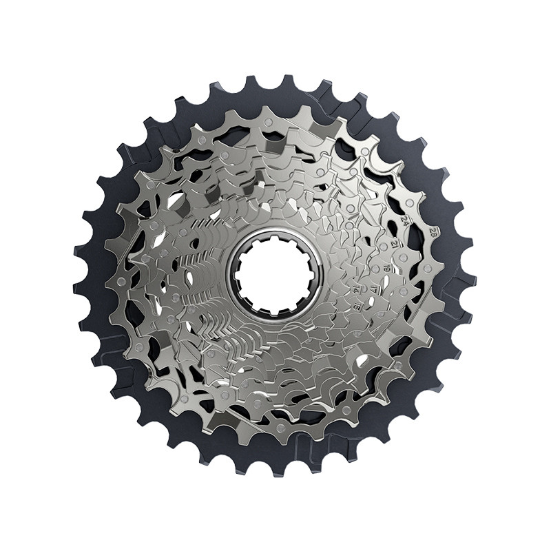 CASSETTE SRAM FORCE XG-1270 D1 12V 10/33 PLATA