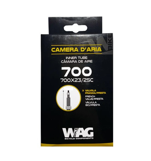 CAMARA WAG 700X23/25 PRESTA 60MM