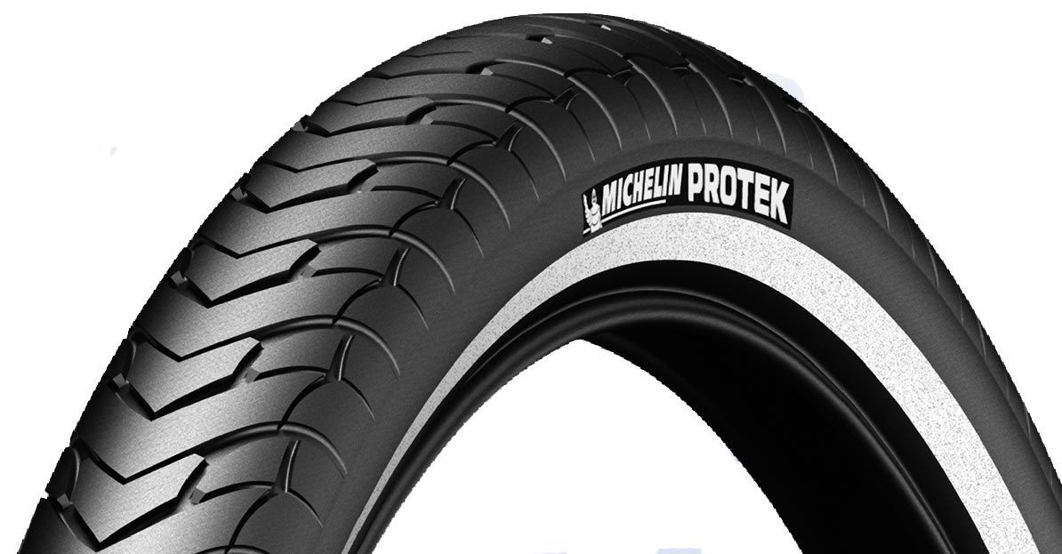 CUBIERTA MICHELIN PROTEK 700X38 RIGIDA REFLECTANTE