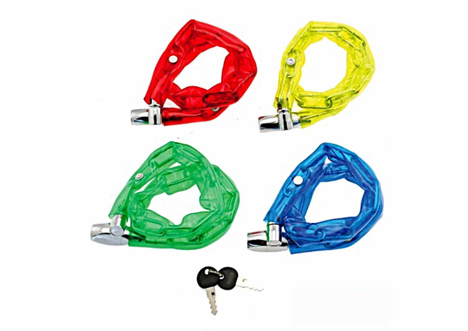 CANDADO WAG CADENA LLAVE 800X5MM AZUL
