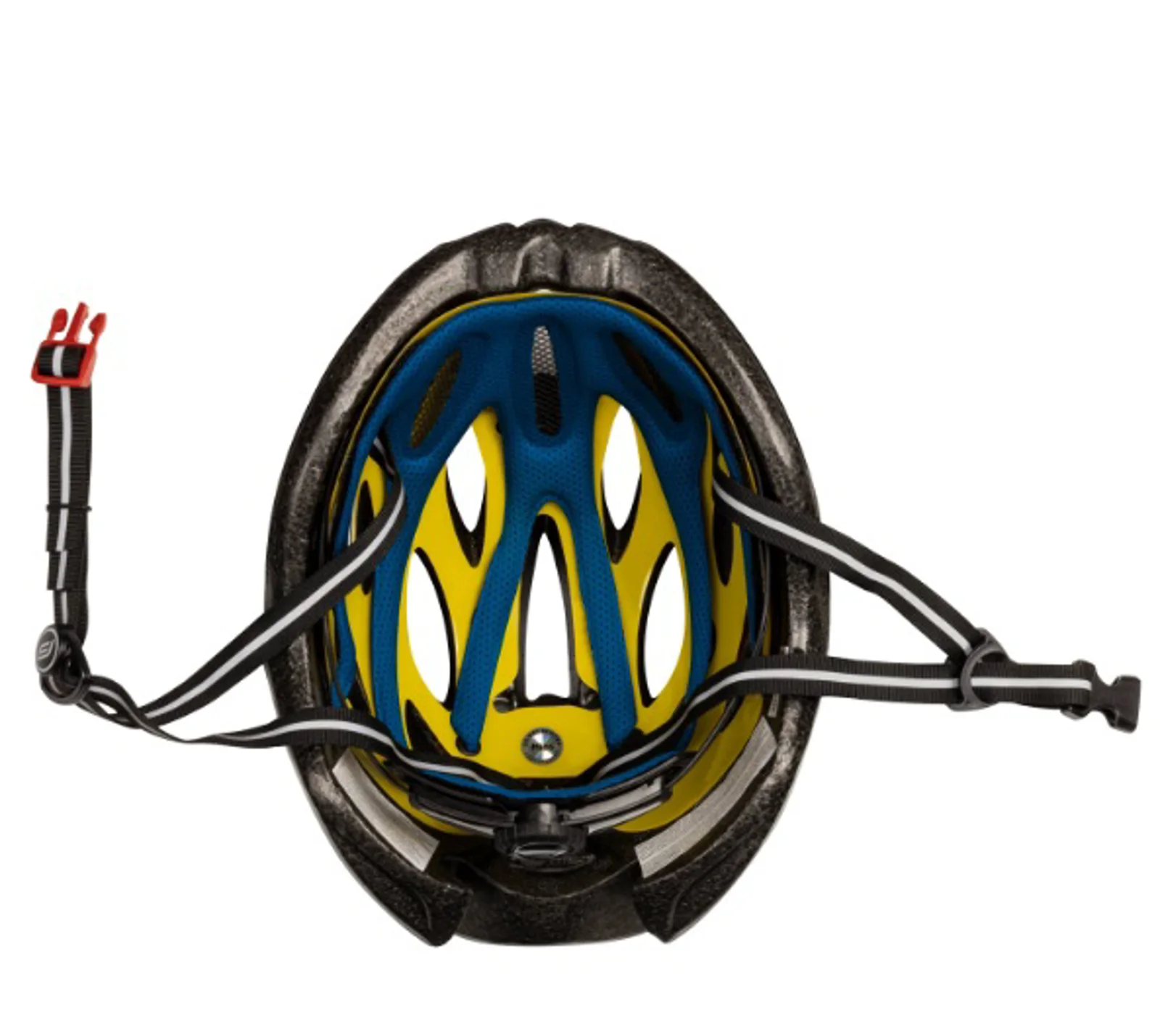 CASCO FORCE BULL HUE MIPS NEGRO/AZUL S/M