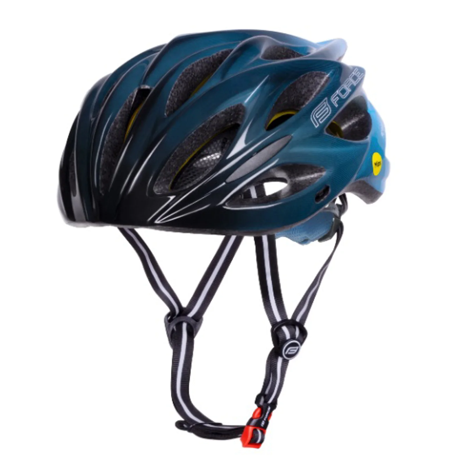 CASCO FORCE BULL HUE MIPS NEGRO/AZUL S/M