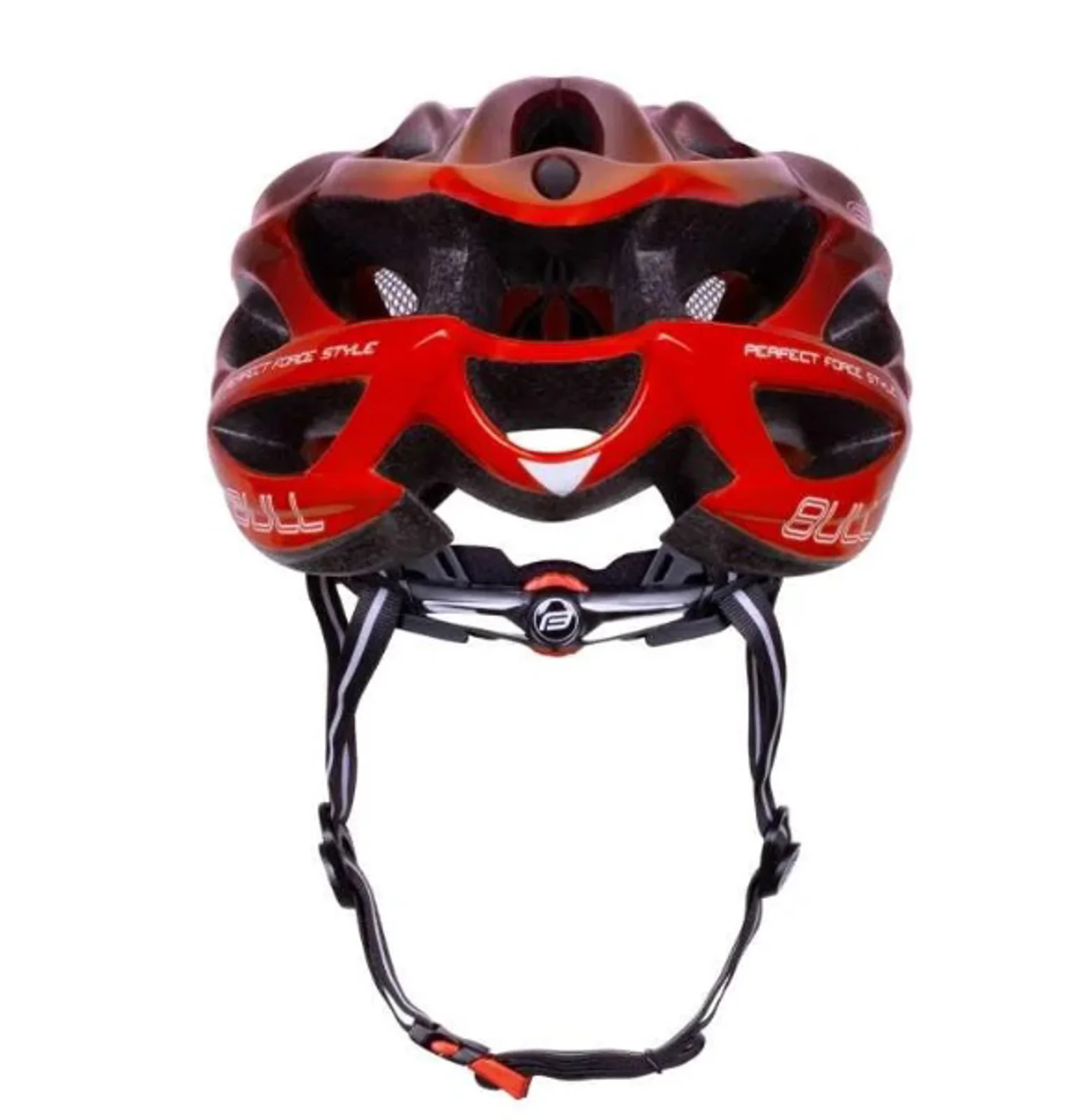 CASCO FORCE BULL HUE NEGRO/ROJO S/M
