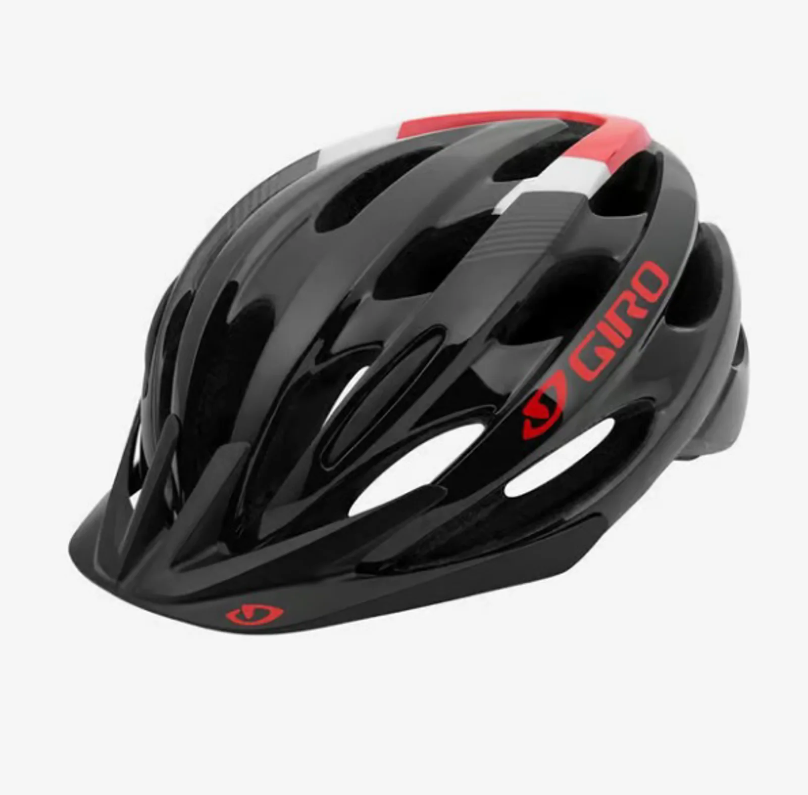 CASCO GIRO REVEL NEGRO/ROJO UNITALLA