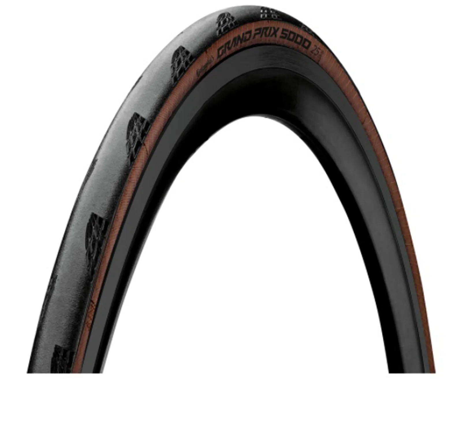 CUBIERTA CONTINENTAL GRAND PRIX 5000 700X25 NEGRO/TRANSPARENTE