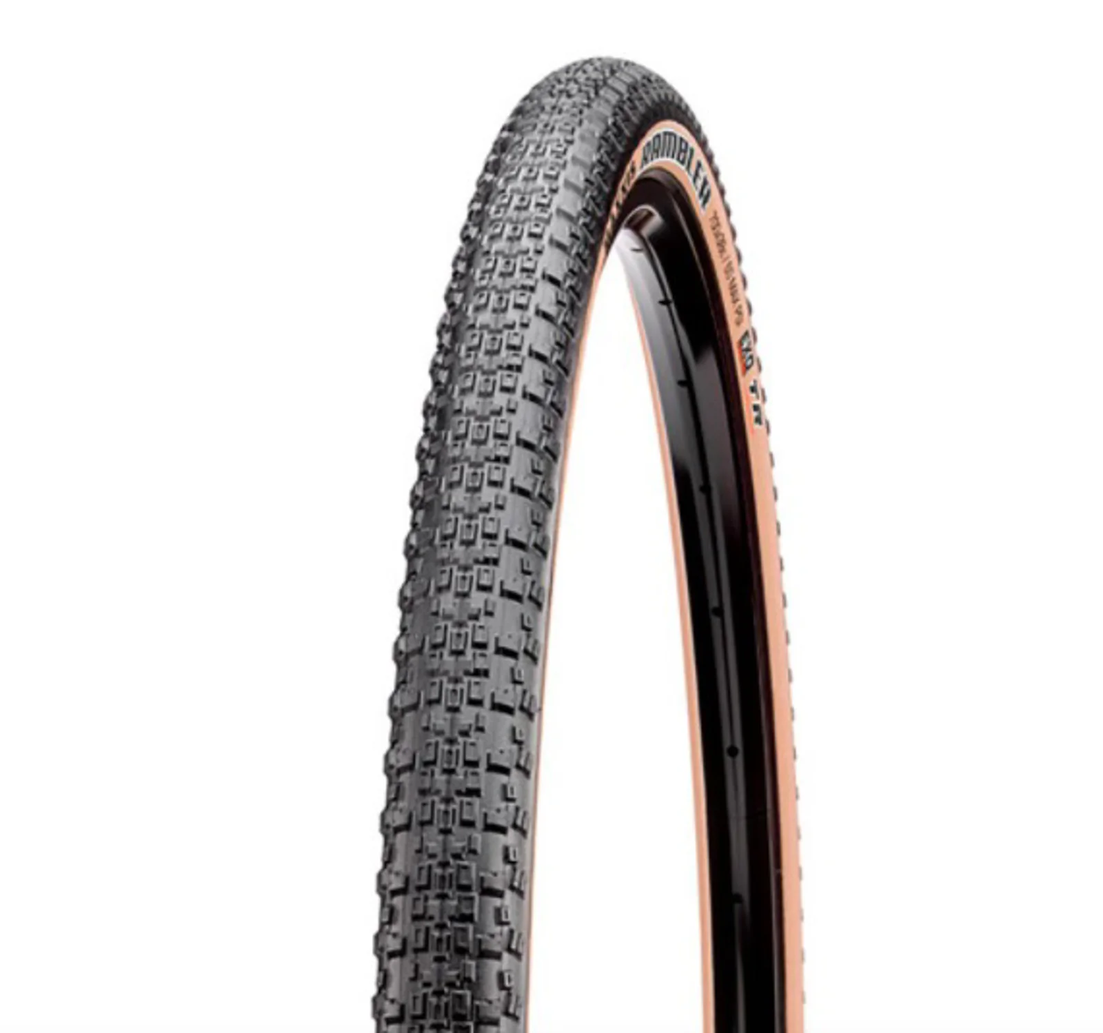 CUBIERTA MAXXIS RAMBLER 700X38 EXO TLR NEGRO/MARRON