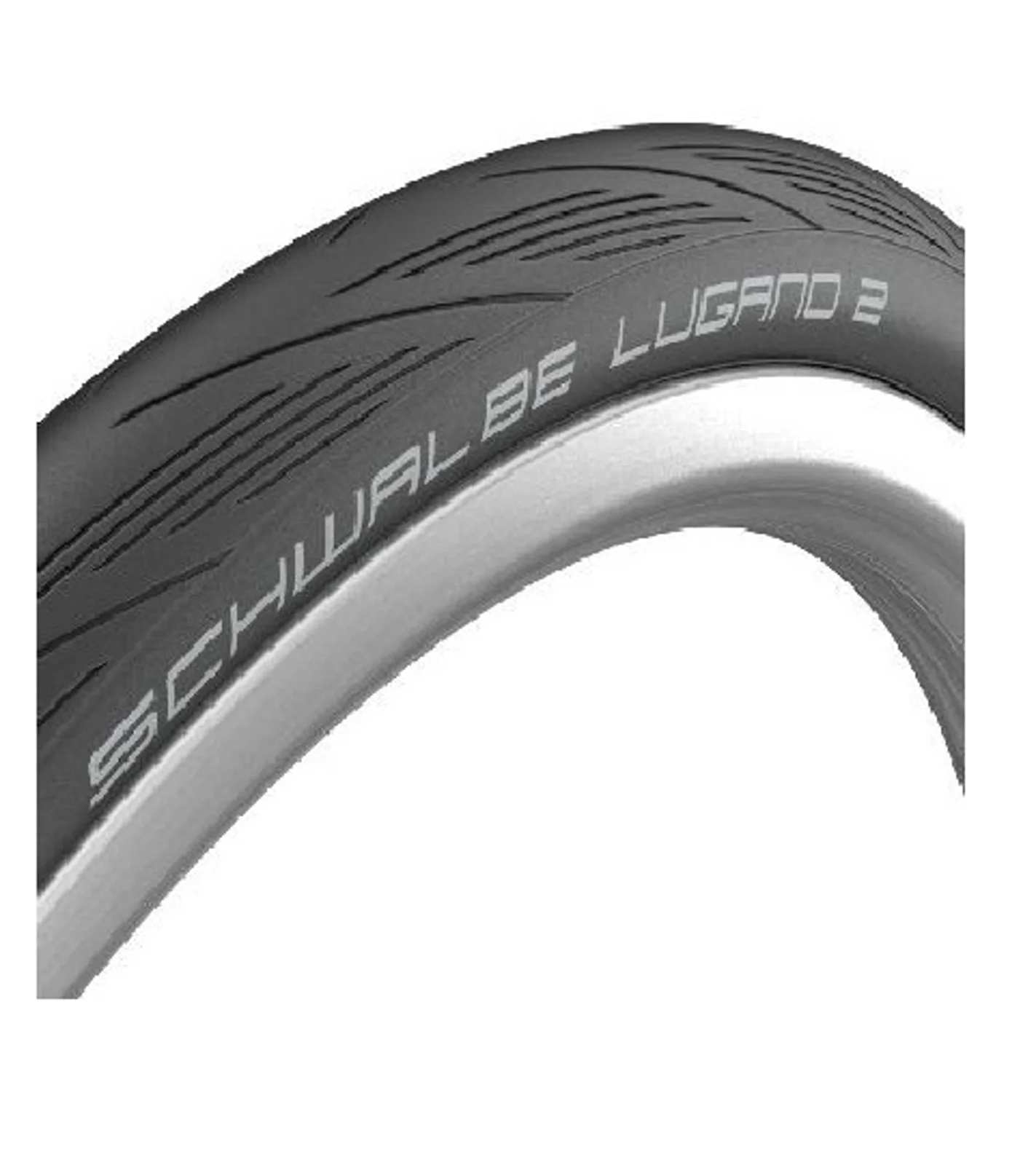 CUBIERTA SCHWALBE LUGANO II 25 NEGRO RIGIDA