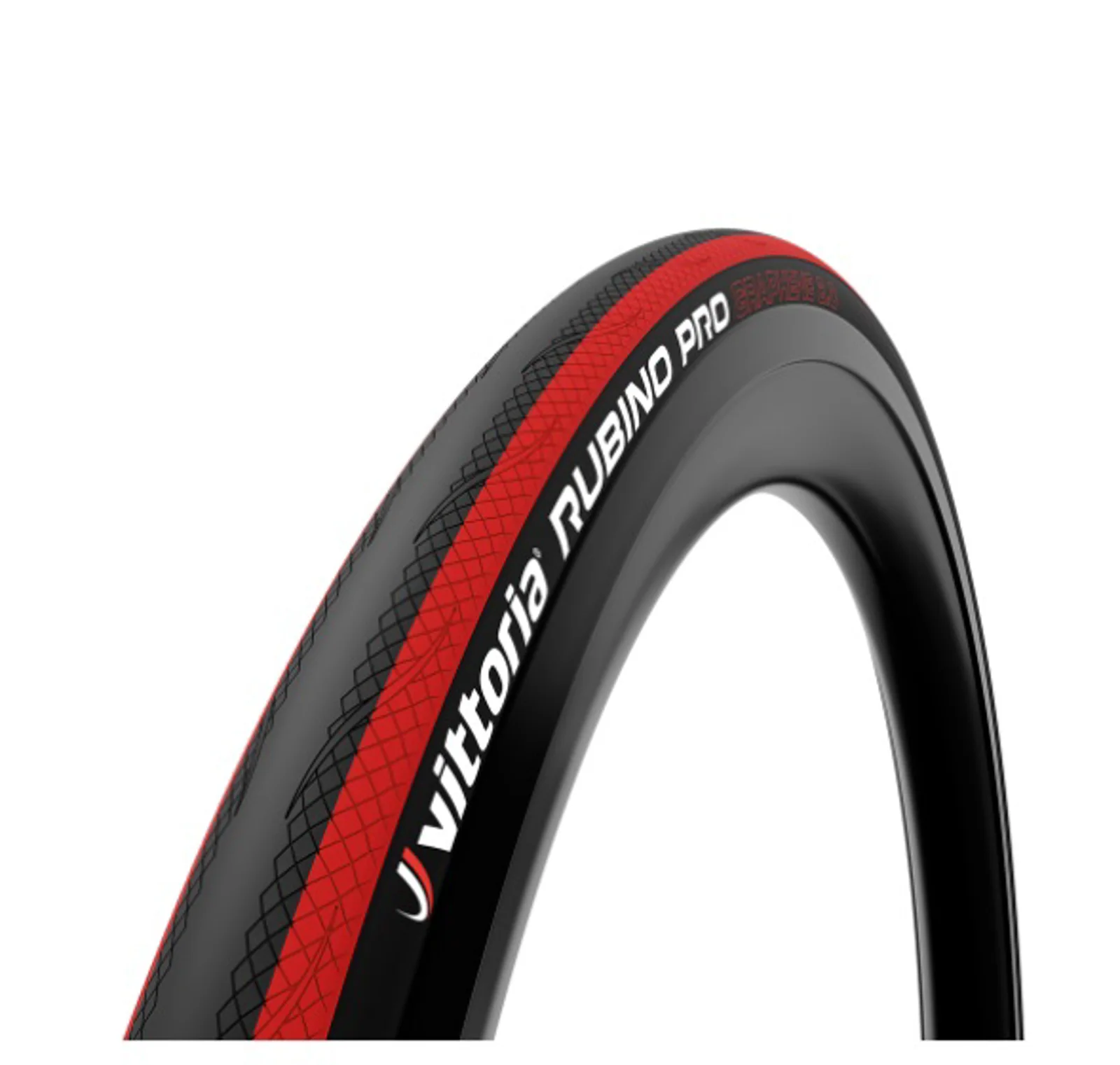 CUBIERTA VITTORIA RUBINO PRO G2.0 700X25 NEGRO/ROJO