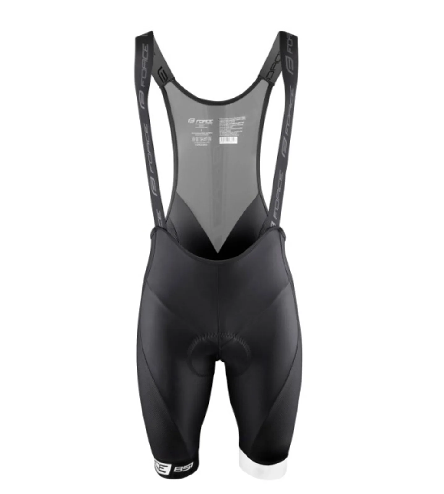 CULOTTE FORCE CORTO FB51 NEGRO/BLANCO L