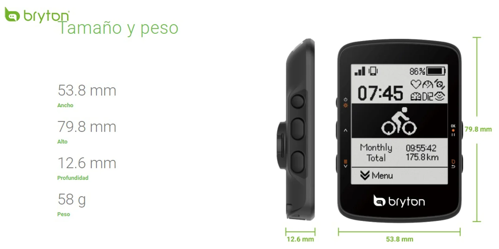 GPS BRYTON RIDER 460 E