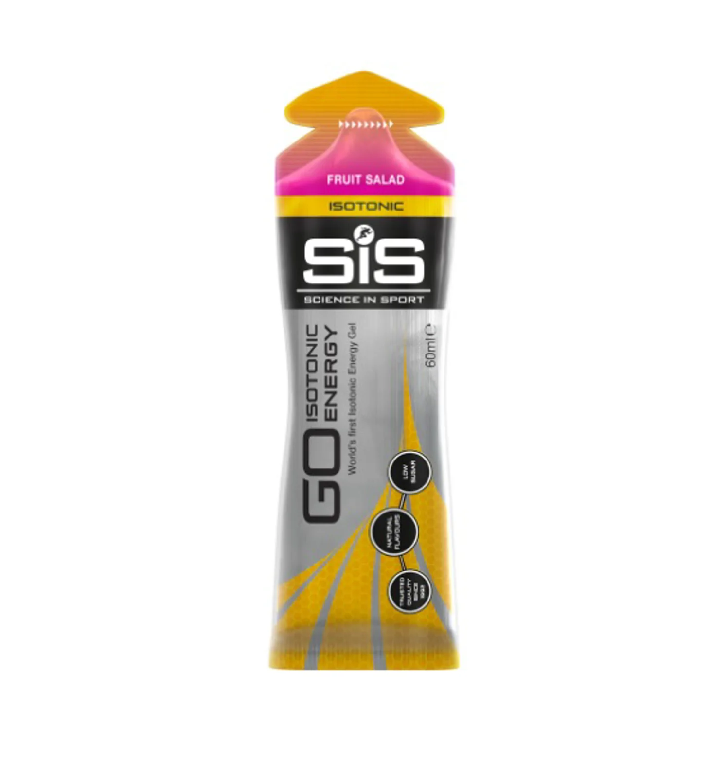 GO ISOTONIC ENERGY GEL SIS FRUIT SALAD