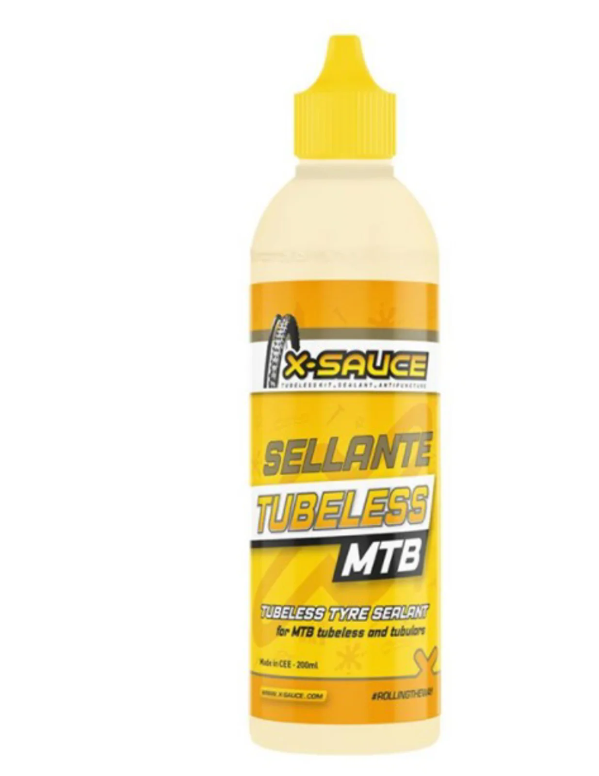 LIQUIDO SELLANTE X-SAUCE TUBELESS MTB 200M