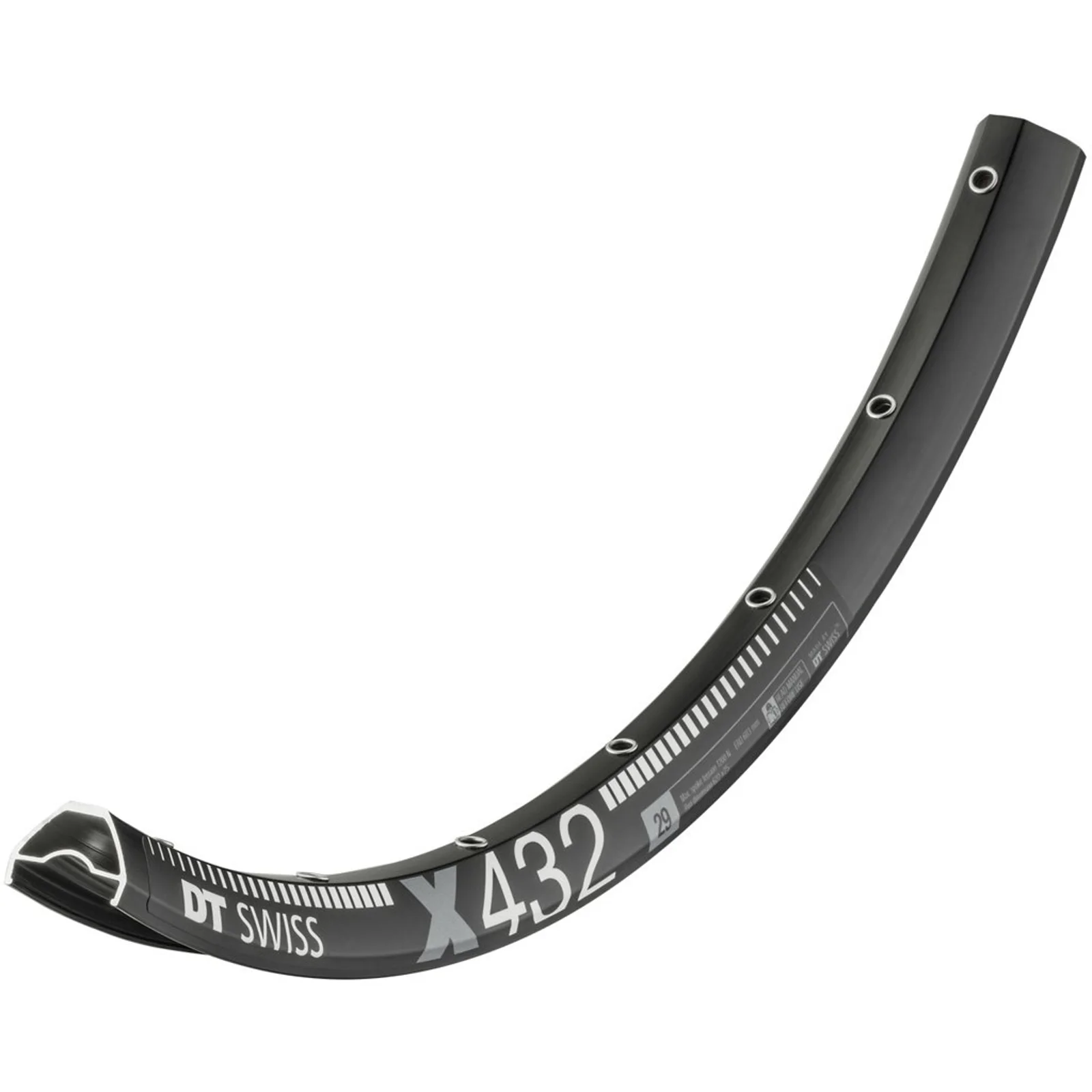 LLANTA DT-SWISS X432 DISC NEGRO 28R