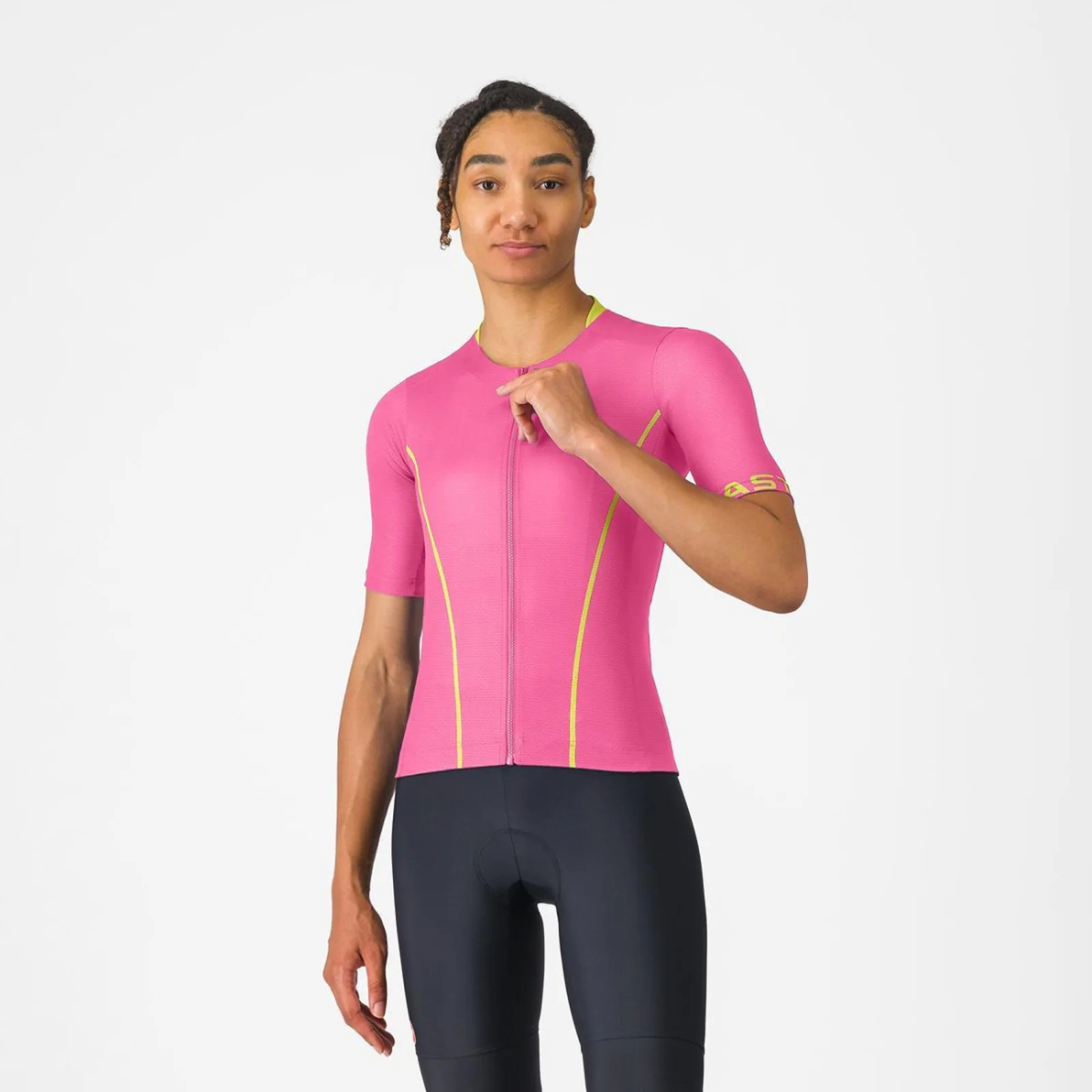 MAILLOT CASTELLI ANIMA FLOW WOMENS GIRO/MANGO L