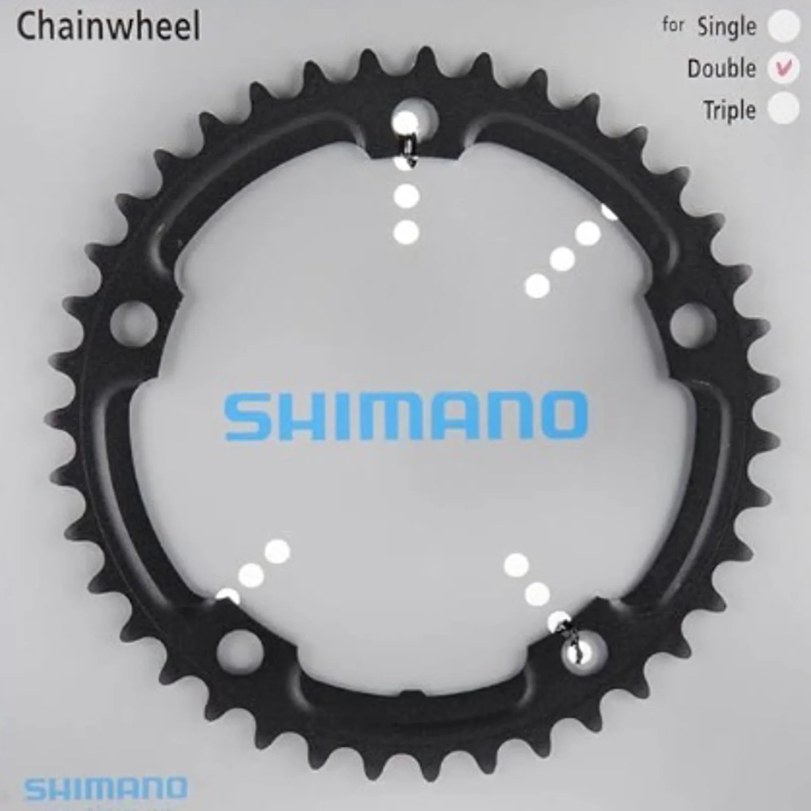 PLATO SHIMANO 105 FC-5700 39D NEGRO