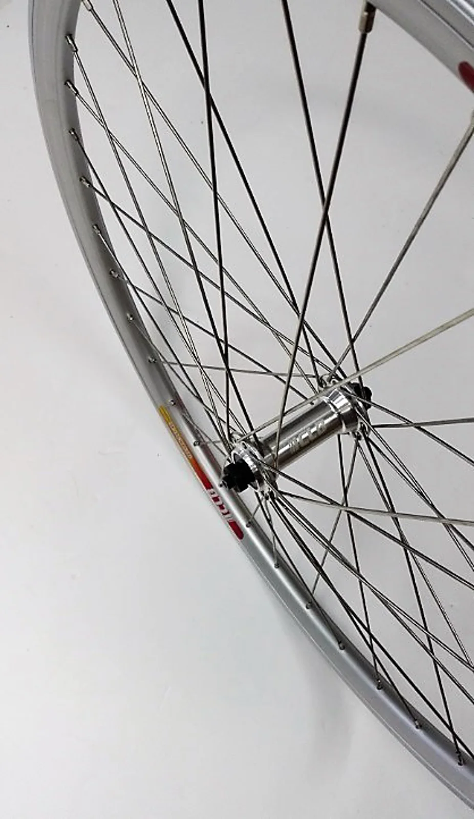 RUEDA DELANTERA CLB MTB AM-3 PLATA INOX