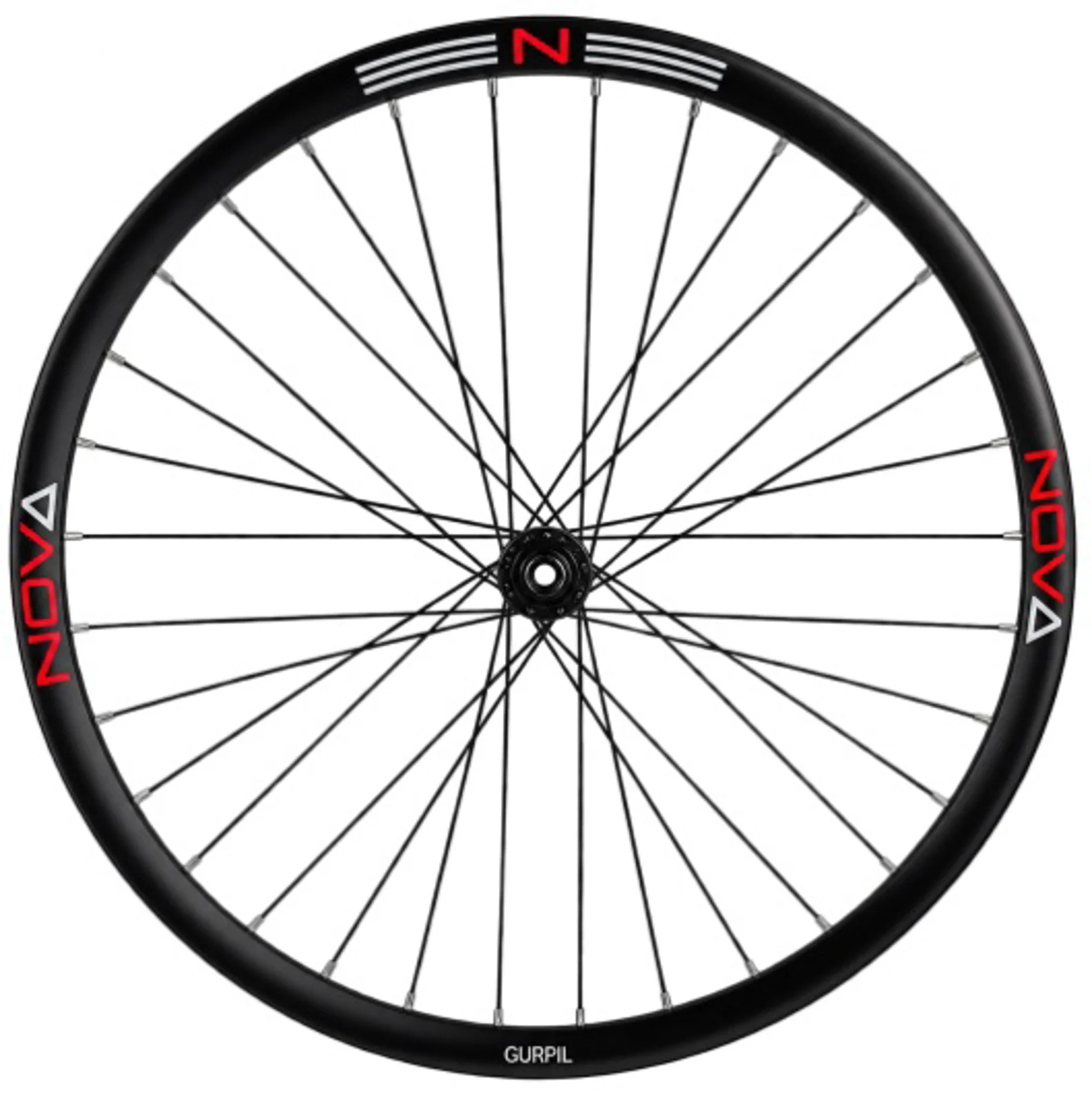 RUEDA DELANTERA GURPIL NOVA ROAD CL E-THRU 12X100