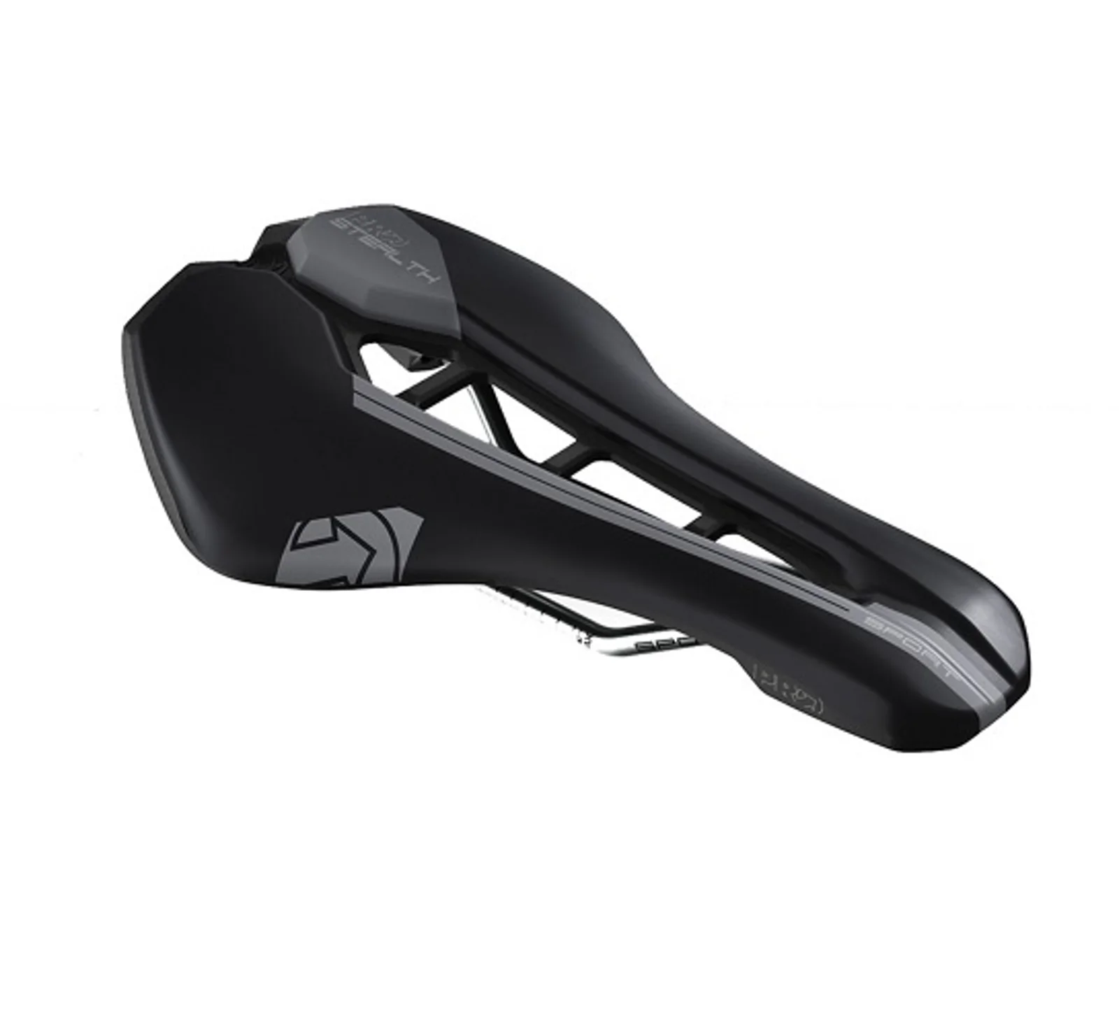 SILLIN PRO STEALTH SPORT NEGRO 142MM CROMO