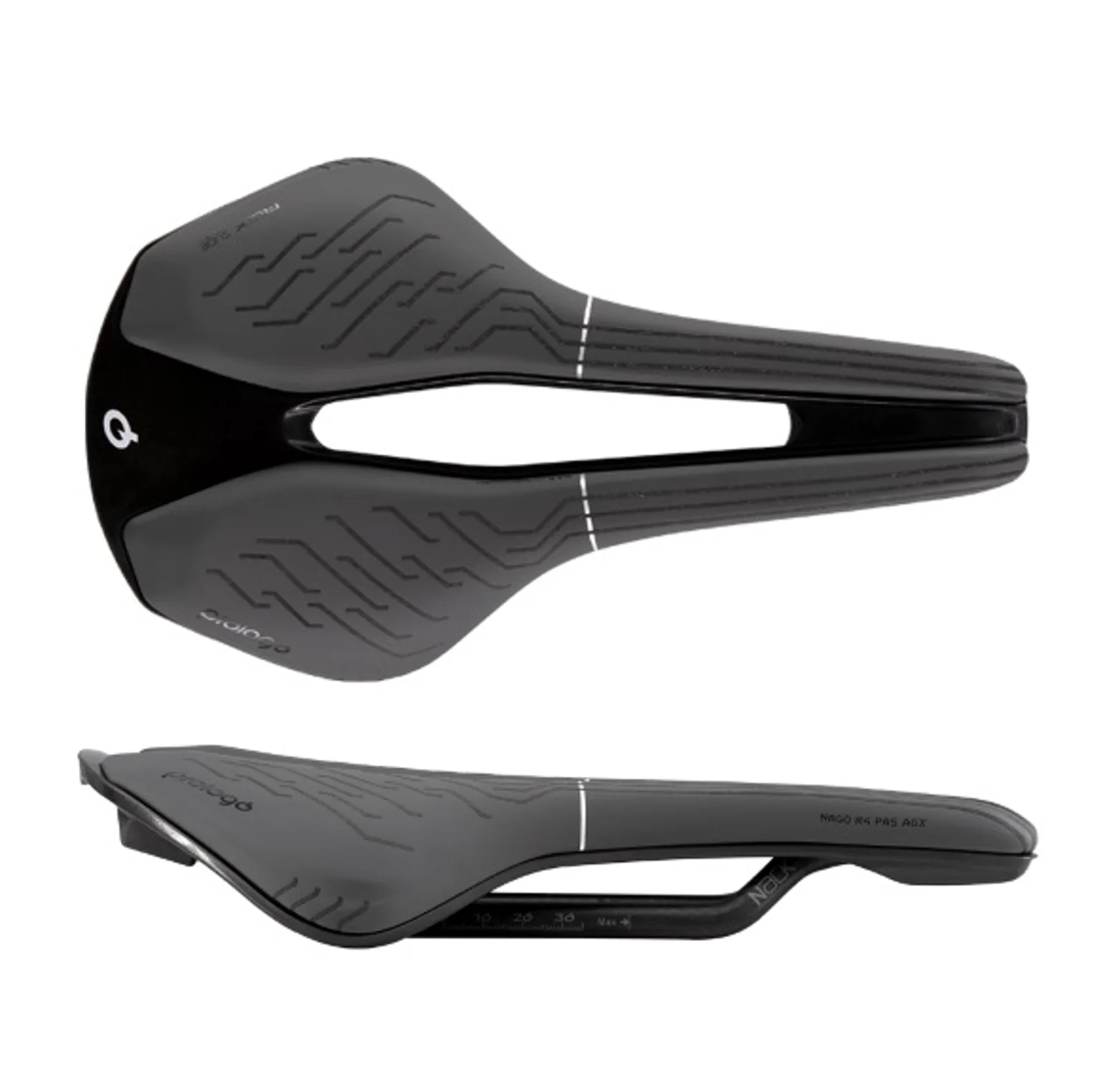 SILLIN PROLOGO NAGO R4 PAS AGX SLIDE CONTROL TIROX 147MM NEGRO