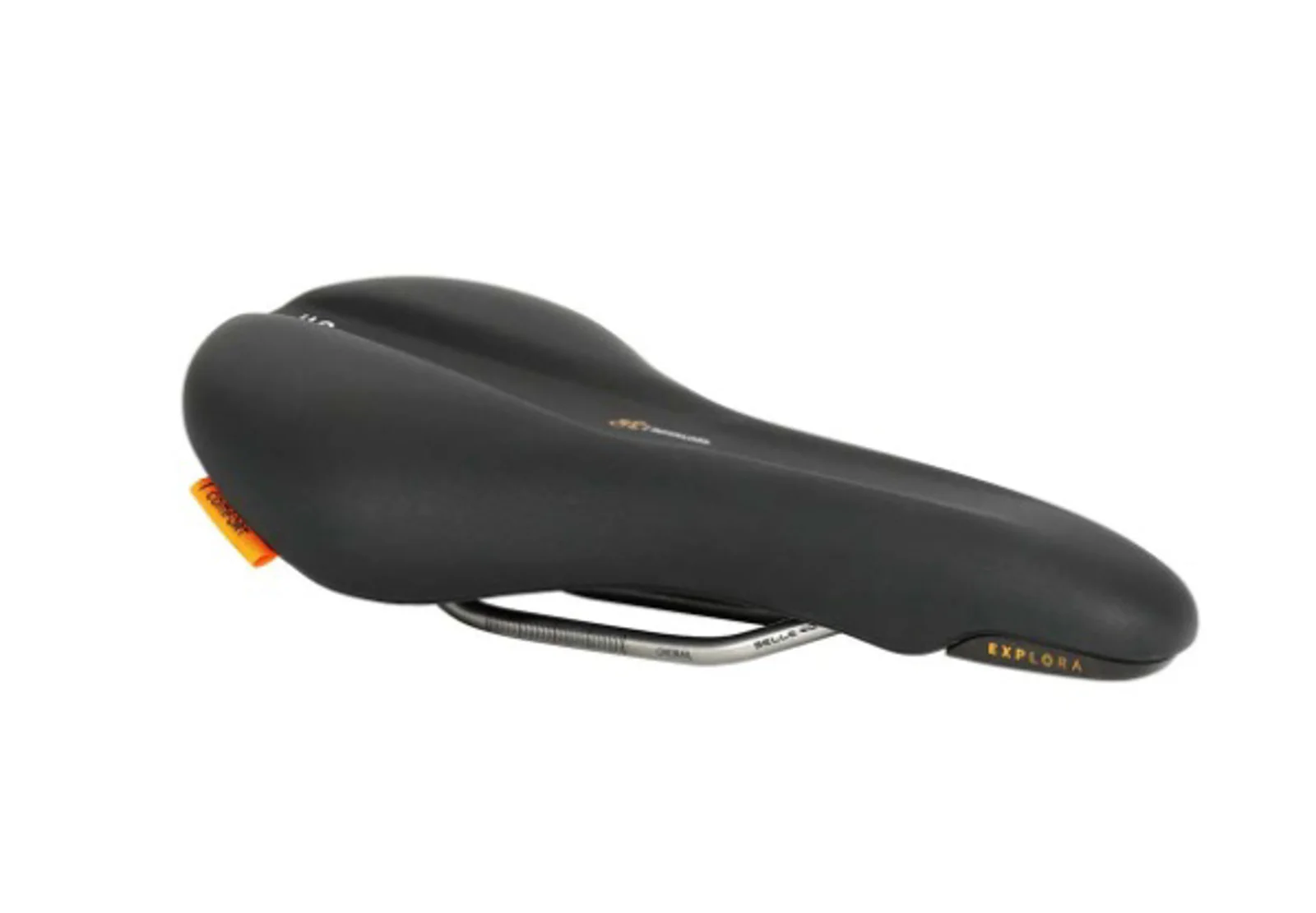 SILLIN SELLE ROYAL ATHLETIC GEL UNISEX BLACK SOFT TOUCH