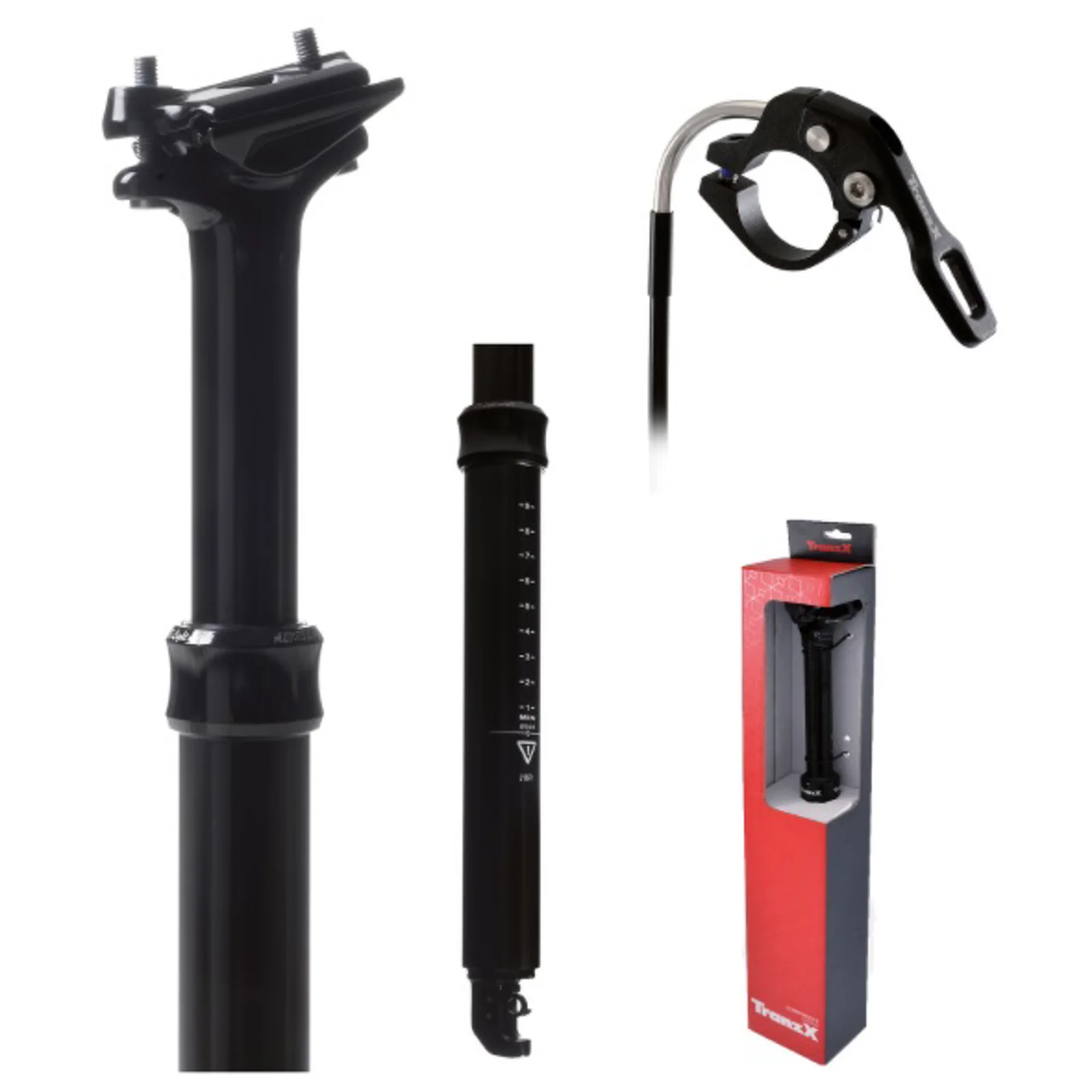 TIJA SILLIN TRANZ-X TELESCOPICA CABLE INTERNO RECORRIDO 120 MM 31.6X373 SB0