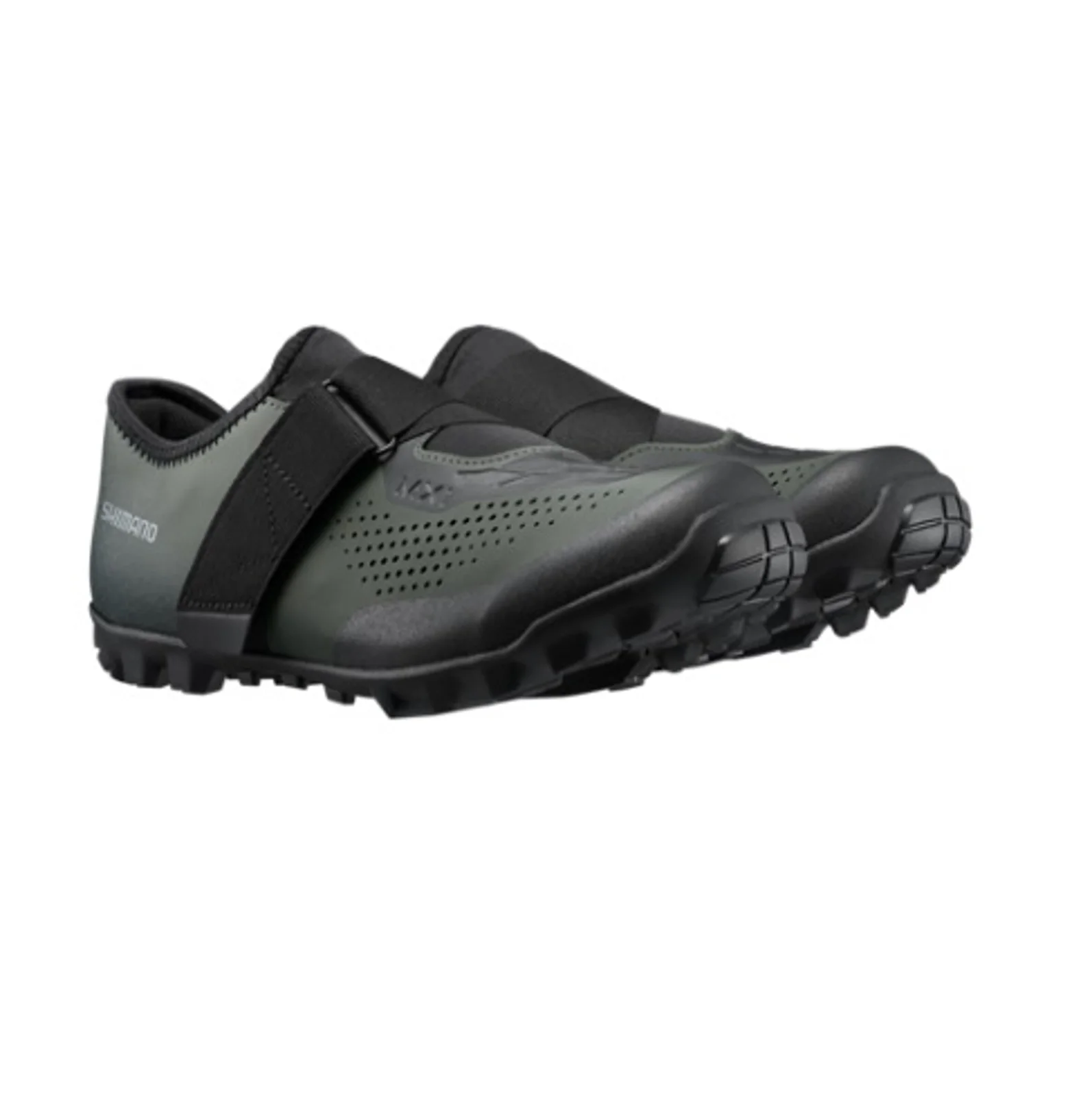 ZAPATILLAS SHIMANO MX101 VERDE OLIVA 42
